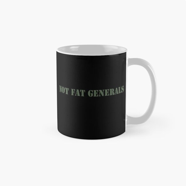 Item preview, Not Fat Generals designed and sold by JanessaHardi.