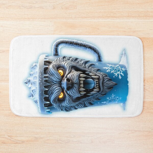 Item preview, Winter Alpha Mug: Werewolf & Ice Crystal Fury 極寒のアルファ designed and sold by CamillaCreation.