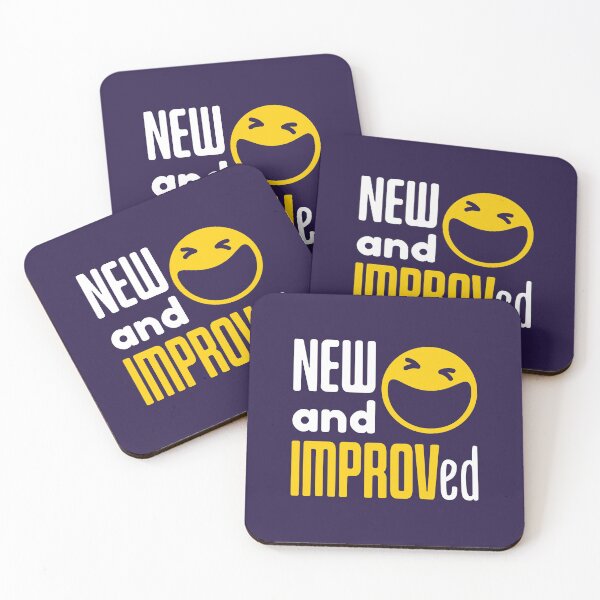 Item preview, Improv Comedy Comedian Theater New and IMPROVed designed and sold by jaygo.
