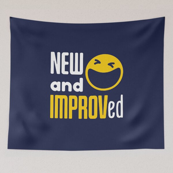 Item preview, Improv Comedy Comedian Theater New and IMPROVed designed and sold by jaygo.