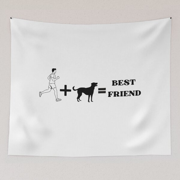 Item preview, Man + Dog = Best Friend V 1 designed and sold by MascotaPrints.