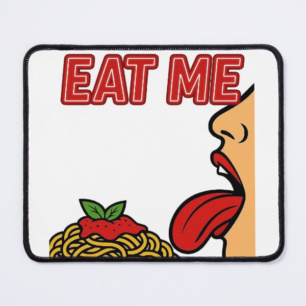 Item preview, Spaghetti eat me designed and sold by PaulinaKotKot.