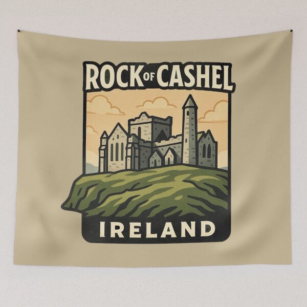 Item preview, Rock of Cashel, Ireland designed and sold by Myra365Art.