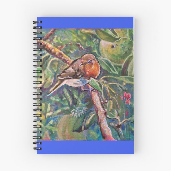 Item preview, Little Friend - Robin watching from a branch designed and sold by LittleLiz.