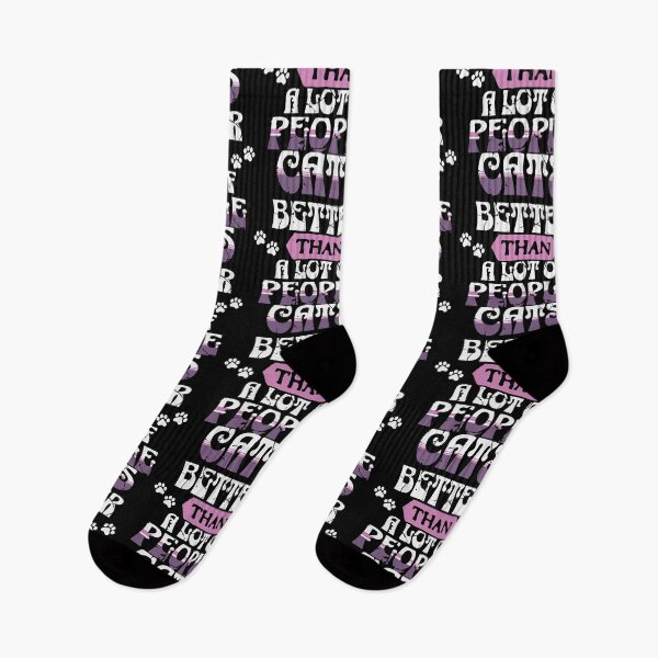 Item preview, Cats – Better Than a Lot of People | Funny Cat Lover Quote Design designed and sold by T-Chou.