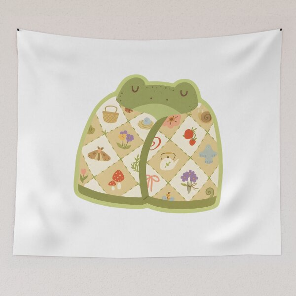 Item preview, Cottage Quilt Frog designed and sold by stephenflashart.