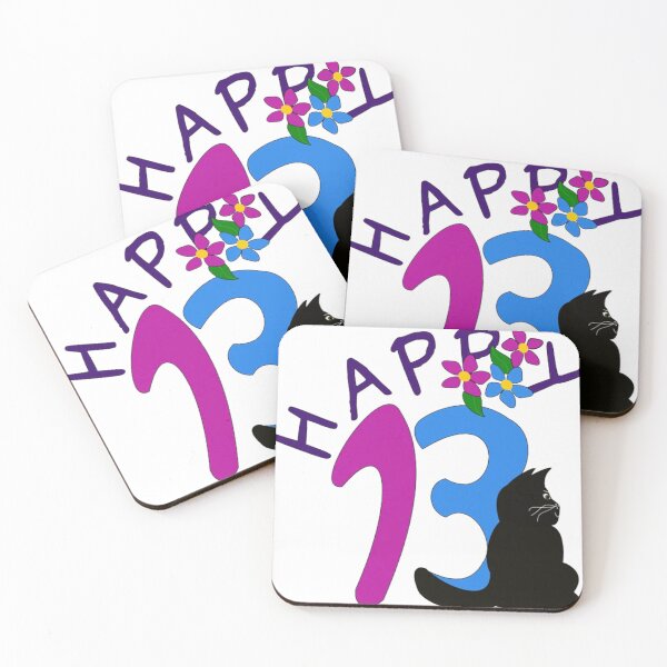 Item preview, Happy thirteen  designed and sold by etindrychonag.