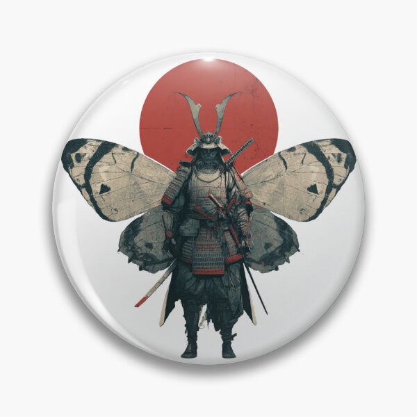 Item preview, Japanese Samurai Mothman designed and sold by ambystomatees.