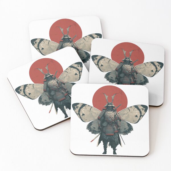 Item preview, Japanese Samurai Mothman designed and sold by ambystomatees.