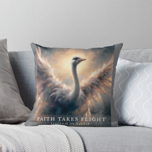 Item preview, Faith Takes Flight – United in Spirit TP (Taupe Edition) designed and sold by PaintPourPlay.