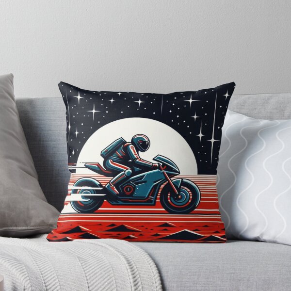 Item preview, Cosmic Rider: Neon Speed Across the Stars designed and sold by Dogandesighn.