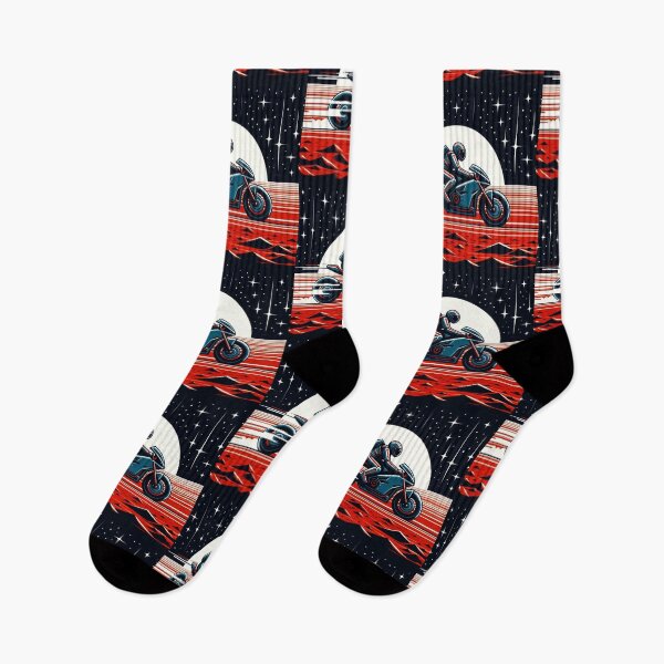 Item preview, Cosmic Rider: Neon Speed Across the Stars designed and sold by Dogandesighn.