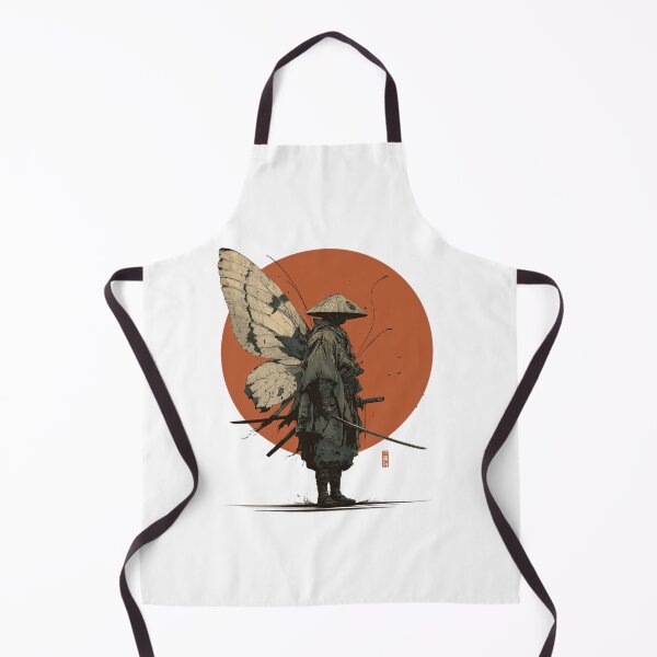 Item preview, Samurai Mothman Japan Manga Anime Ronin designed and sold by ambystomatees.