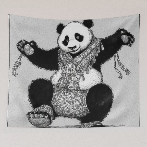 Item preview, Regal Panda Dance Ritual designed and sold by YAM716.