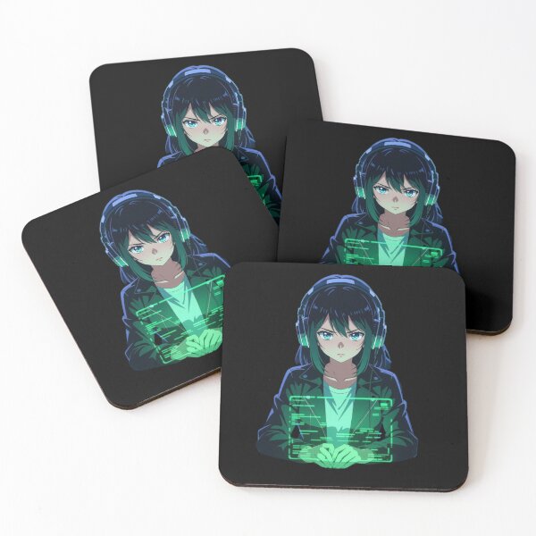 Item preview, Futuristic Anime Hacker girl.  designed and sold by Brightstudio00.