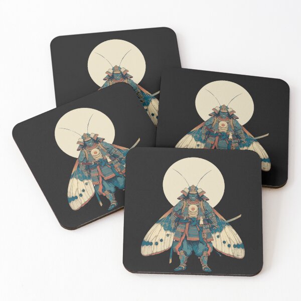 Item preview, Japanese Samurai Mothman designed and sold by ambystomatees.