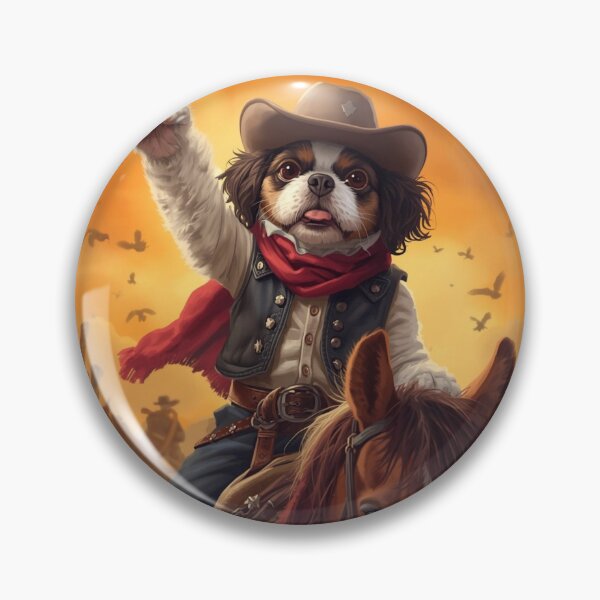 Item preview, Shitzu cowboy designed and sold by ARTProject79.