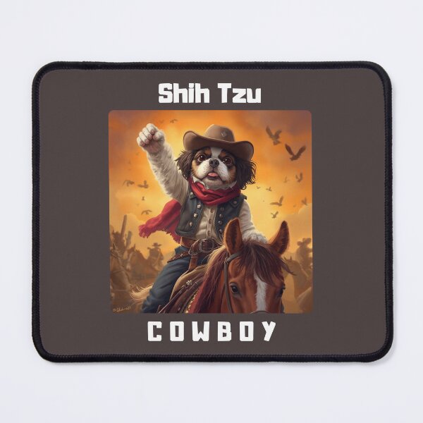 Item preview, Shitzu cowboy designed and sold by ARTProject79.