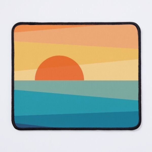 Item preview, Sunset Horizon Color Stripes Artwork designed and sold by NivyasArtistry.