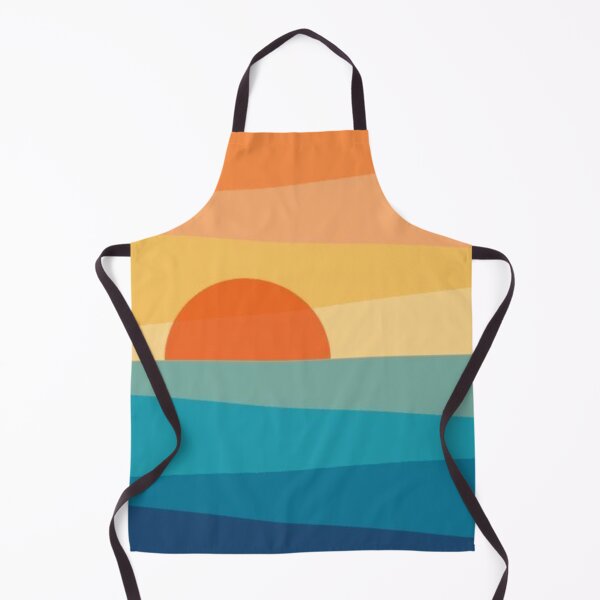 Item preview, Sunset Horizon Color Stripes Artwork designed and sold by NivyasArtistry.