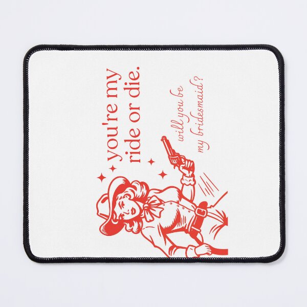 Item preview, You’re My Ride Or Die Will You Be My Bridesmaid? designed and sold by stephenflashart.