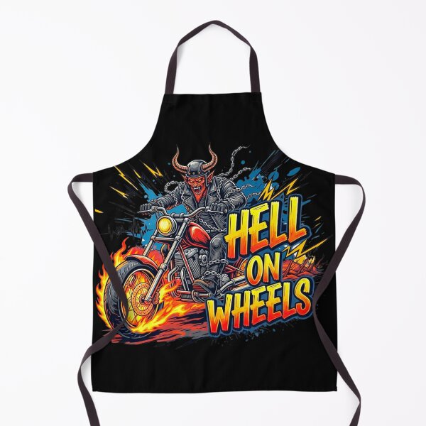 Item preview, Vintage Devil Biker Comic Art designed and sold by SholoStudio.