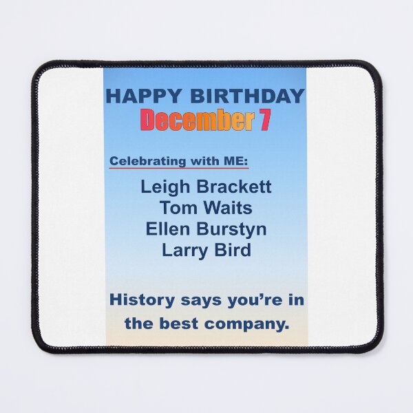 Item preview, December 7 – Famous Americans Celebrating with ME designed and sold by ariksworld.