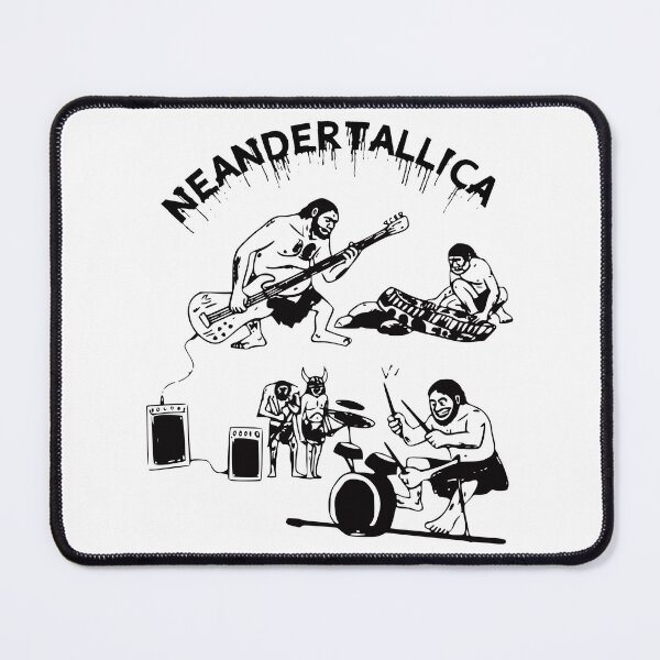 Item preview, NEANDERTALLICA designed and sold by HipsterAnimals.