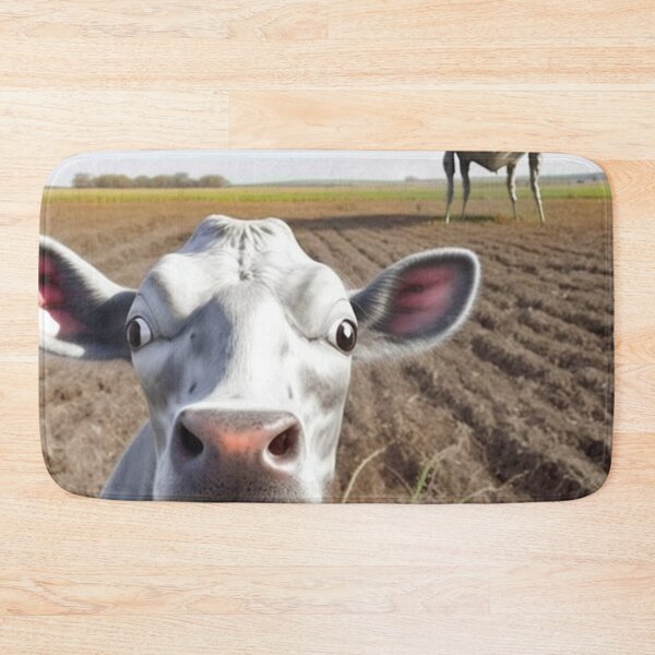 Item preview, Cow Takes Selfie - ALIENS and COWS - UFO humor  designed and sold by CleverCulture.