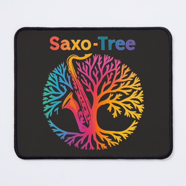 Item preview, Saxo-Tree – Rainbow Saxophone Tree designed and sold by Les-Ink-Studio.