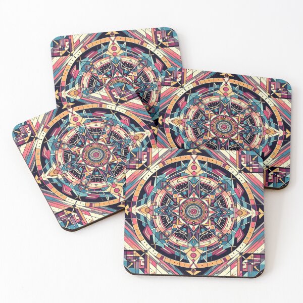 Item preview, "Neon Mandala: Geometrik Kozmos" designed and sold by Dogandesighn.