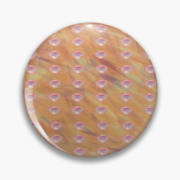 Item preview,  Mushrooms Core Botanical Symmetrical Pattern designed and sold by PVTCreations.