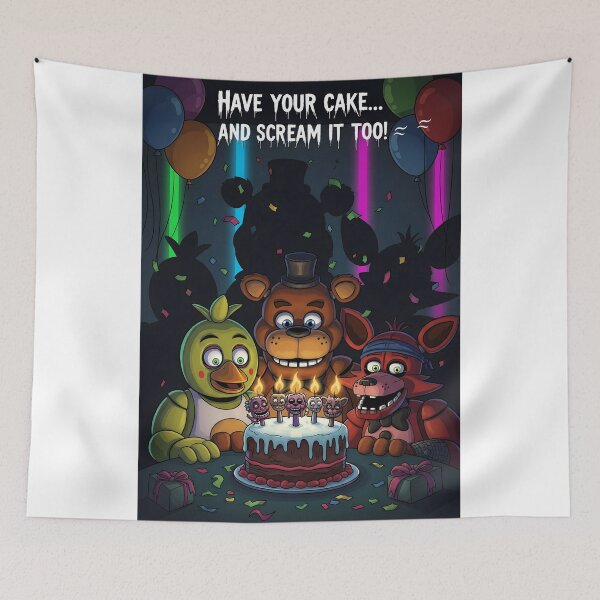 Item preview, FNAF Birthday designed and sold by DeviantMerch.