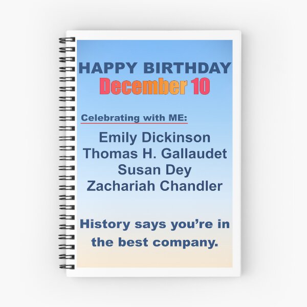 Item preview, December 10 – Famous Americans Celebrating with ME designed and sold by ariksworld.