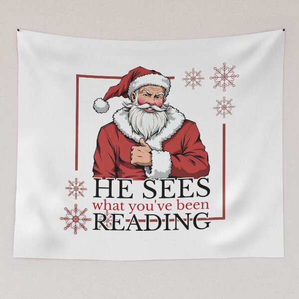 Item preview, He Sees What You’ve Been Reading designed and sold by PROPera-design.