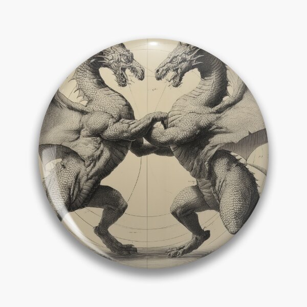 Item preview, TWO DRAGONS FIGHTING  - the code,page 35 designed and sold by lautir.