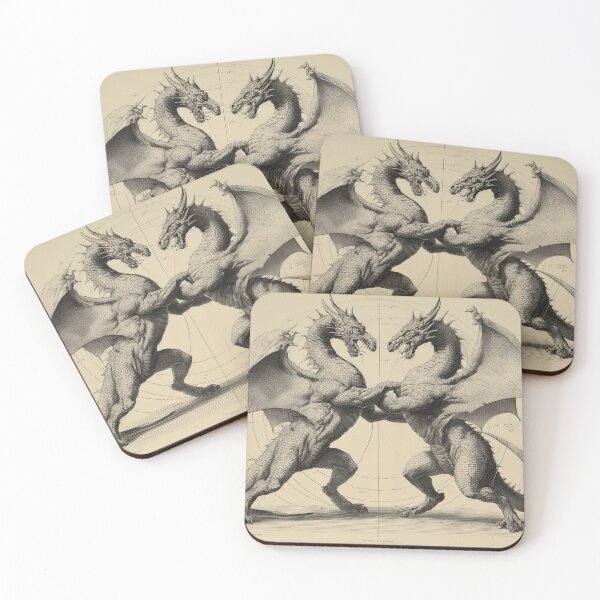 Item preview, TWO DRAGONS FIGHTING  - the code,page 35 designed and sold by lautir.