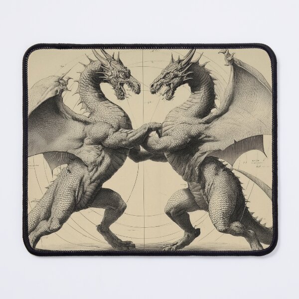Item preview, TWO DRAGONS FIGHTING  - the code,page 35 designed and sold by lautir.