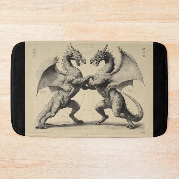 Item preview, TWO DRAGONS FIGHTING  - the code,page 35 designed and sold by lautir.
