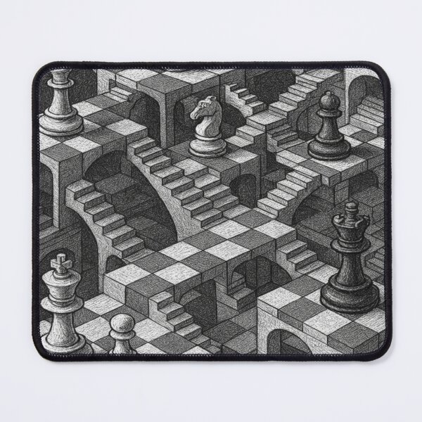 Item preview, Impossible Game — Where the Pieces Climb designed and sold by PawnShiftGoods.