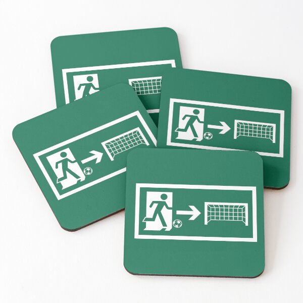 Item preview, Emergency Exit to Play Soccer / Football designed and sold by DesignLacco.