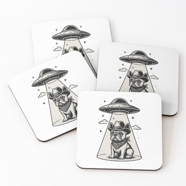 Item preview, Space Cowboy Bulldog designed and sold by bisha.