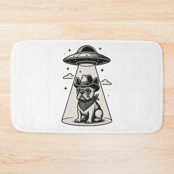 Item preview, Space Cowboy Bulldog designed and sold by bisha.