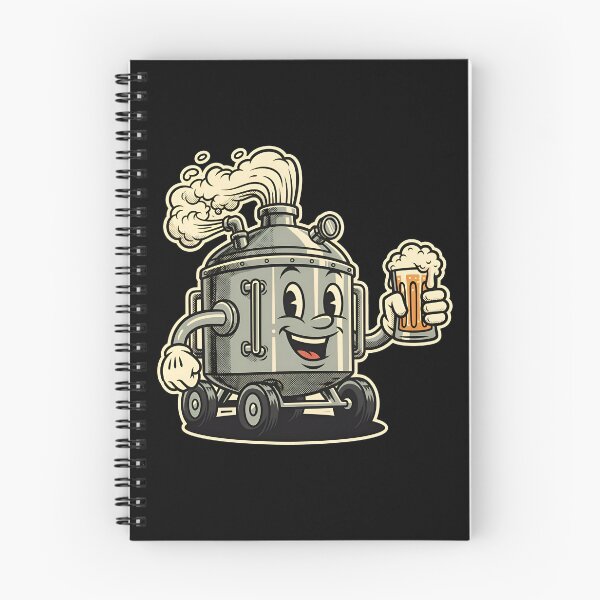 Item preview, Funny Beer Brewing Tank – Retro Cartoon Brewery designed and sold by Imaginationbeyond.