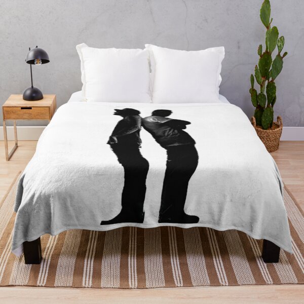 Item preview, BEST FRIEND BROS SILHOUETTE designed and sold by WHITE FLAME PRINTS.