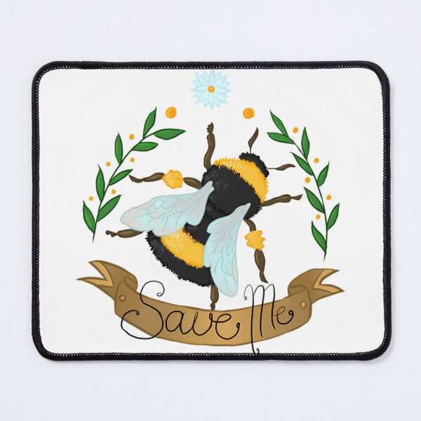 Item preview, Title: Save The Bees – Nature Conservation Art designed and sold by WebTucker.