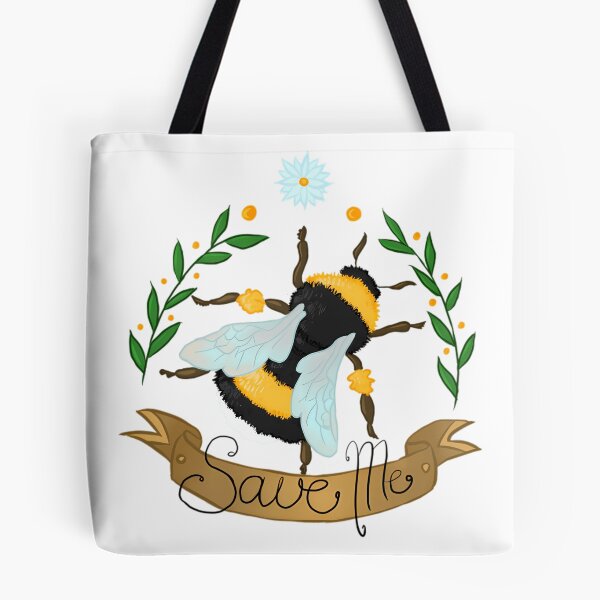 Item preview, Title: Save The Bees – Nature Conservation Art designed and sold by WebTucker.