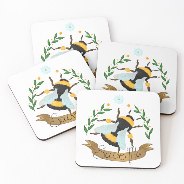 Item preview, Title: Save The Bees – Nature Conservation Art designed and sold by WebTucker.