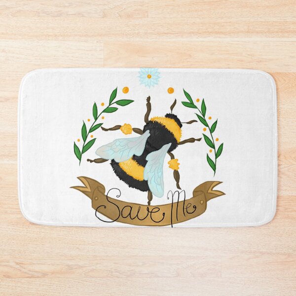 Item preview, Title: Save The Bees – Nature Conservation Art designed and sold by WebTucker.