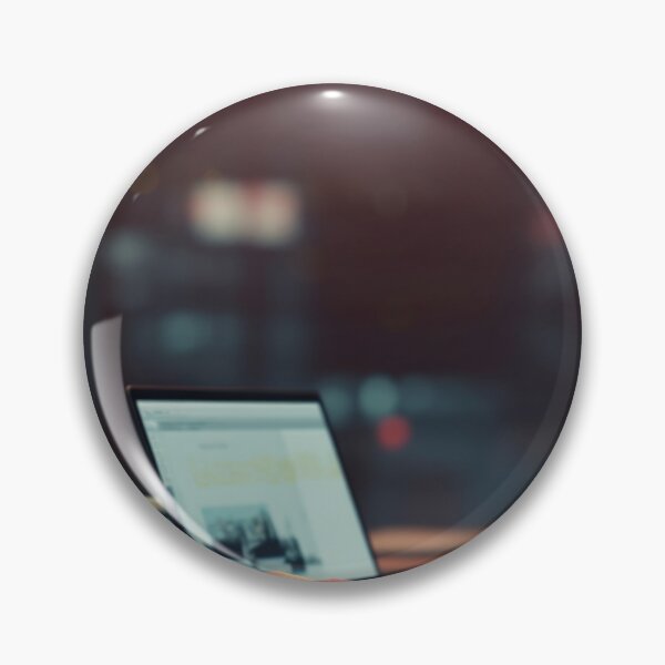 Item preview, Woman working on laptop with robot in modern office at night, AI generated  designed and sold by dvoevnore.